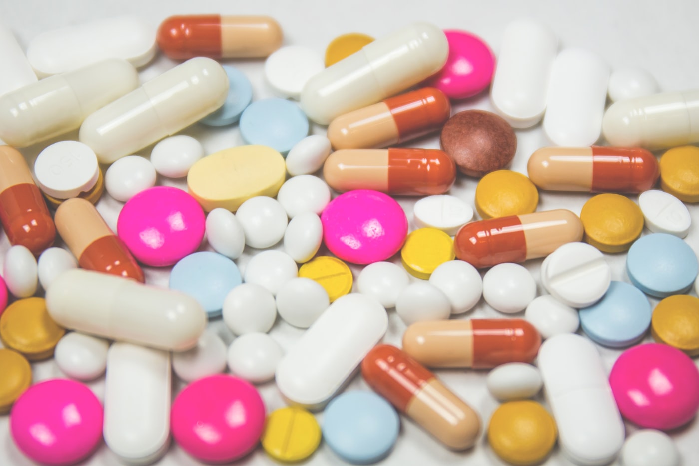 Assorted capsules representing supplement claim checking.
